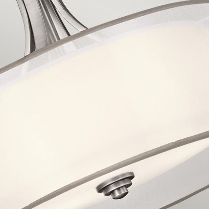 Kichler - Lampadario a catena LACEY 4xE27/60W/230V cromo satinato