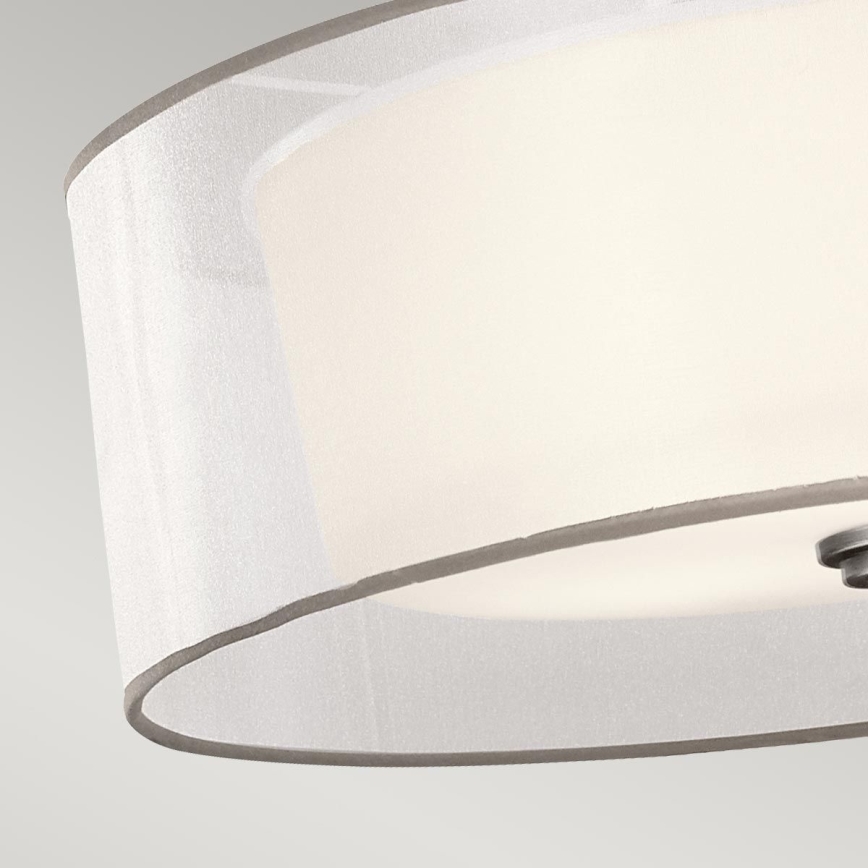Kichler - Lampadario a catena LACEY 4xE27/60W/230V cromo satinato