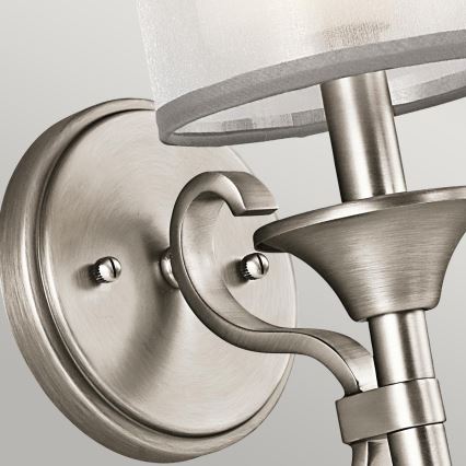 Kichler - Applique LACEY 1xE14/40W/230V cromo opaco