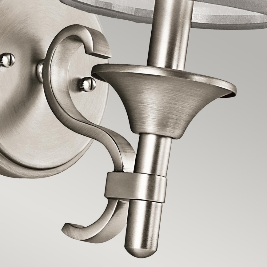 Kichler - Applique LACEY 1xE14/40W/230V cromo opaco