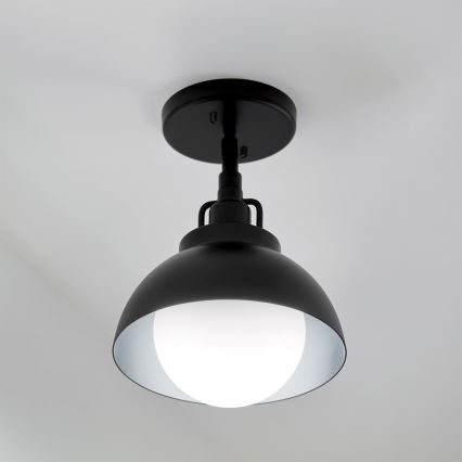 Kichler - Applique NIVA 1xE27/40W/230V nero