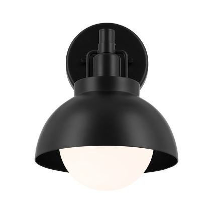 Kichler - Applique NIVA 1xE27/40W/230V nero