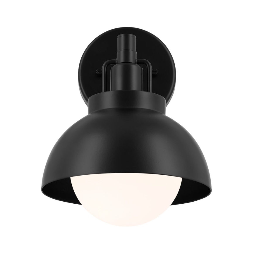 Kichler - Applique NIVA 1xE27/40W/230V nero