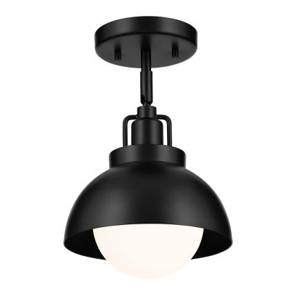 Kichler - Applique NIVA 1xE27/40W/230V nero