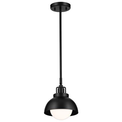 Kichler - Applique NIVA 1xE27/40W/230V nero