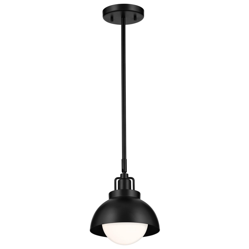 Kichler - Applique NIVA 1xE27/40W/230V nero