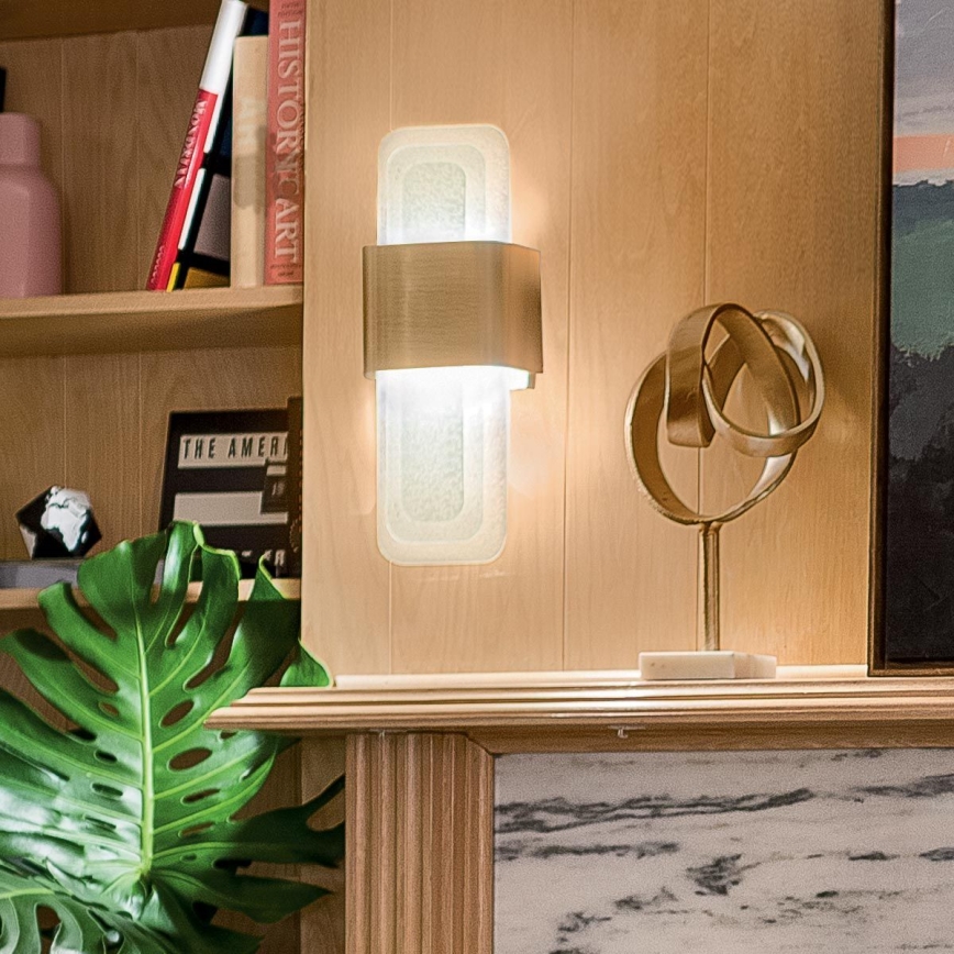 Kichler - Applique a LED SERENE LED/16W/230V ottone