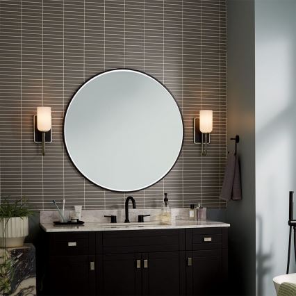 Kichler - Applique da bagno LED SOLIA 1xG9/3W/230V IP44 cromo opaco