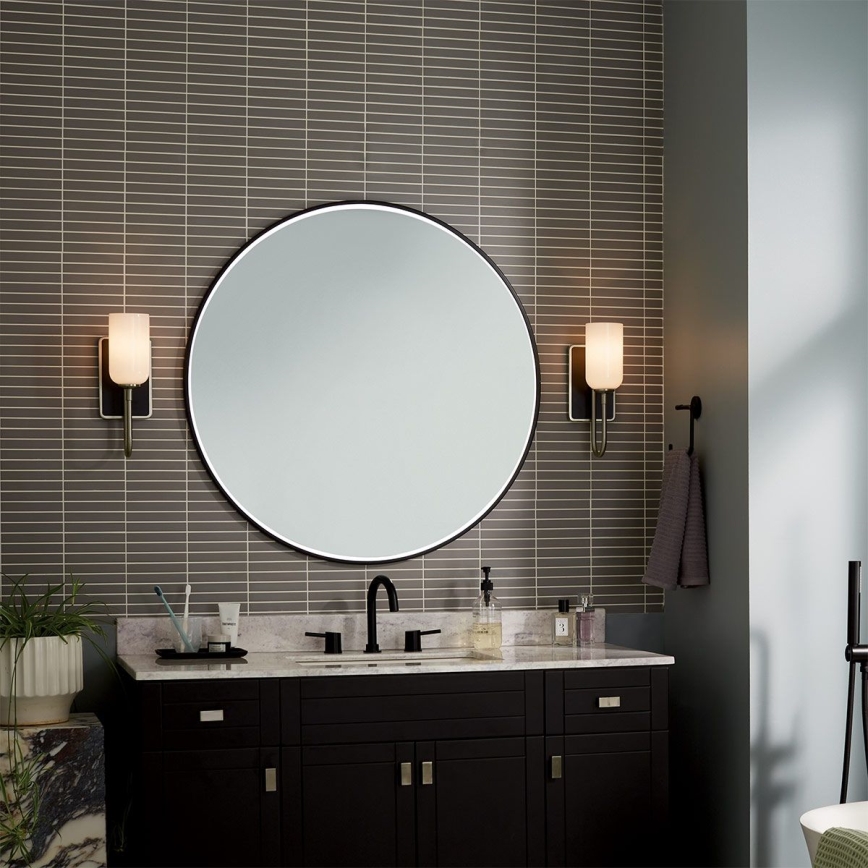 Kichler - Applique da bagno LED SOLIA 1xG9/3W/230V IP44 cromo opaco