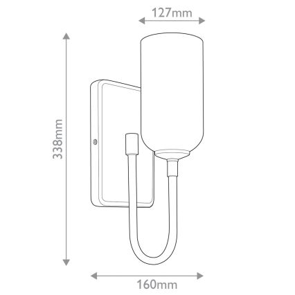 Kichler - Lampada da bagno LED SOLIA 1xG9/3W/230V IP44 dorata