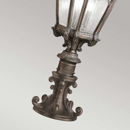 Kichler - Lampada esterna TOURNAI 2xE14/60W/230V IP44 bronzo
