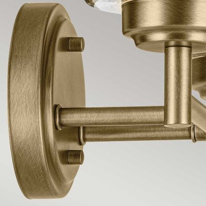 Kichler - Applique WINSLOW 2xE27/60W/230V ottone