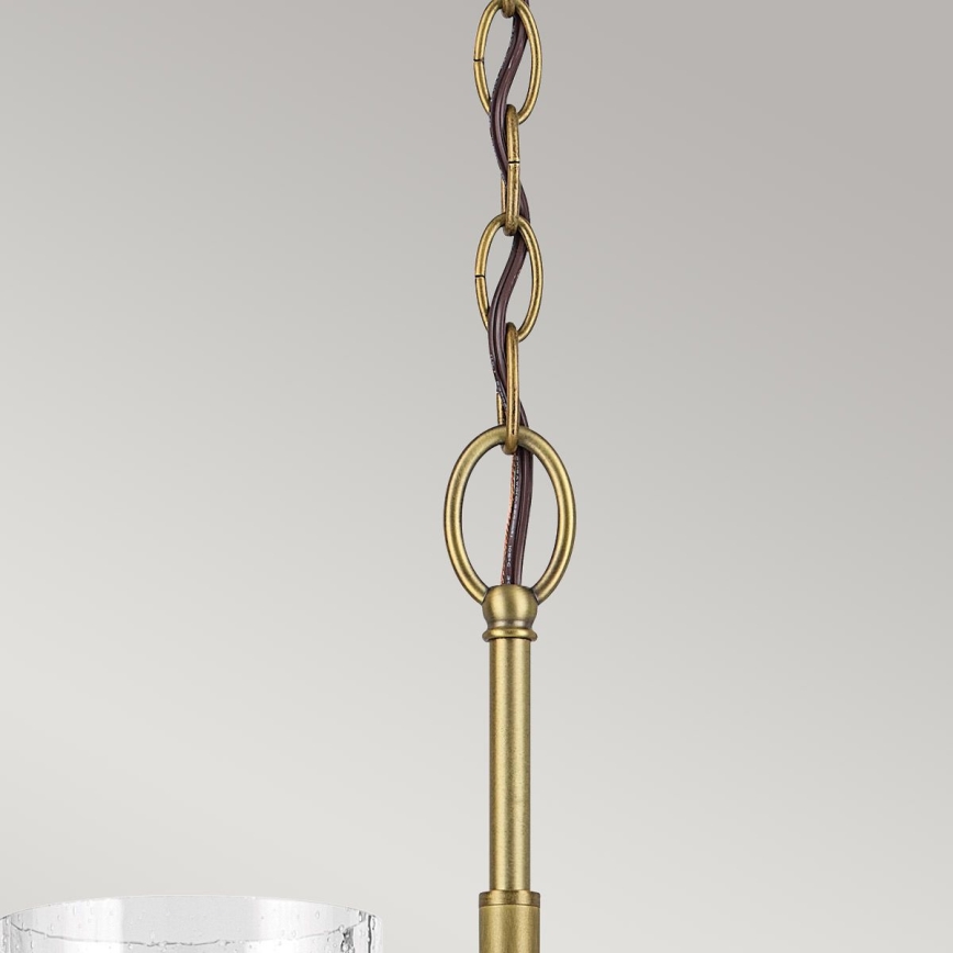 Kichler - Lampadario a sospensione con catena WINSLOW 6xE27/60W/230V diametro 66 cm ottone