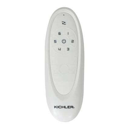 Kichler - Ventilatore da soffitto LEHR IP44 + telecomando