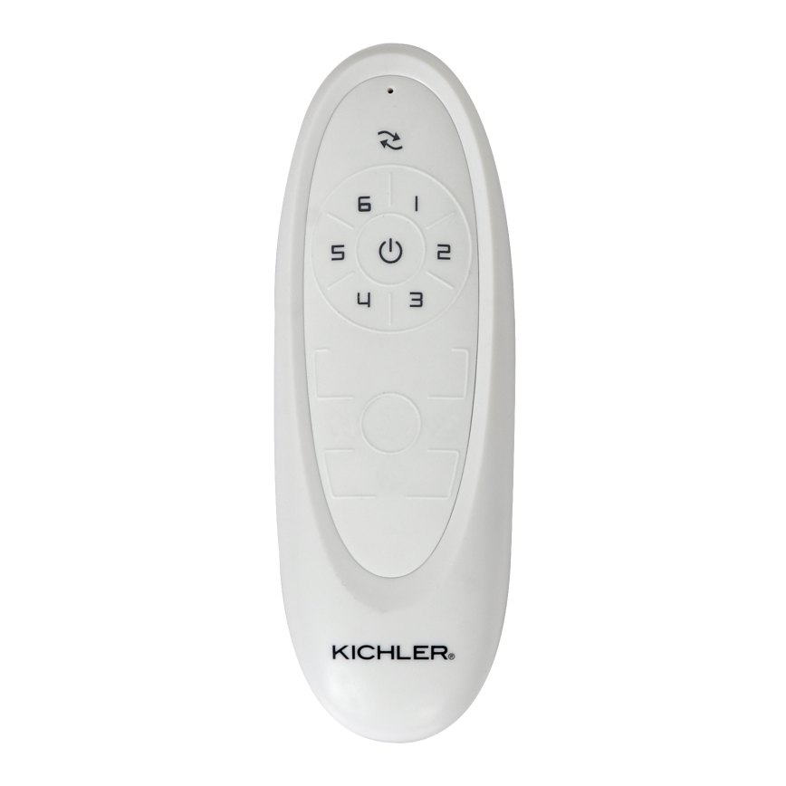 Kichler - Ventilatore da soffitto LEHR IP44 diametro 137 cm + telecomando