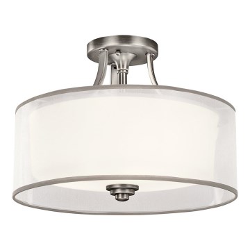 Kichler - Lampadario a plafone LACEY 3xE27/60W/230V cromo opaco