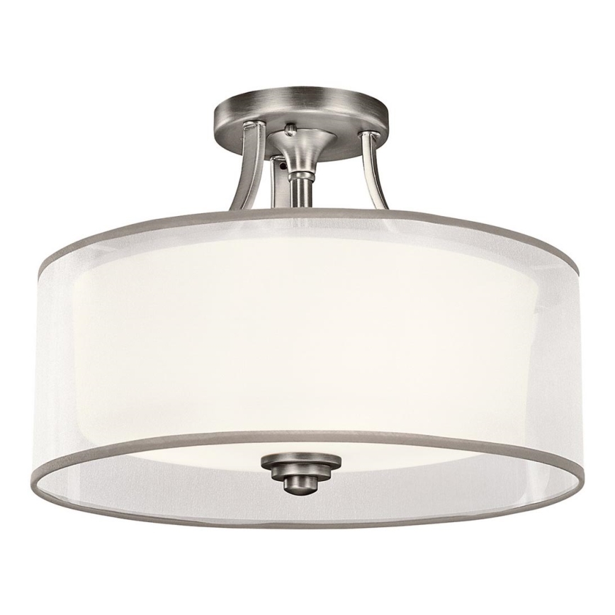 Kichler - Lampadario a plafone LACEY 3xE27/60W/230V cromo opaco