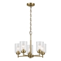 Kichler - Lampadario a sospensione con catena WINSLOW 5xE27/60W/230V diametro 50,2 cm ottone