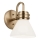 Kichler - LED Applique da bagno FARUM 1xG9/3W/230V IP44 ottone