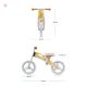 KIDERKRAFT - Bici da spinta RUNNER gialla