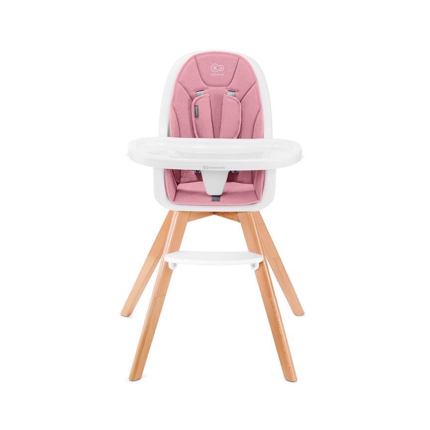 KIDERKRAFT - Sedia da pranzo per bambini 2in1 TIXI rosa
