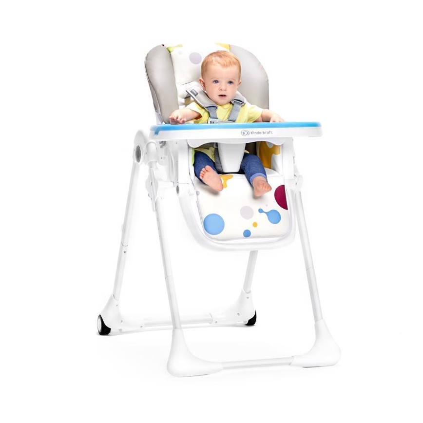 KIDERKRAFT - Sedia da pranzo per bambini YUMMY grigia
