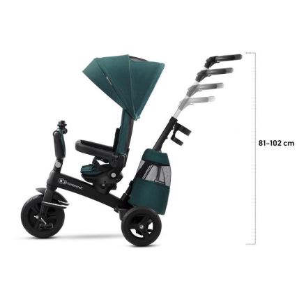 KIDERKRAFT - Triciclo per bambini 5v1 EASYTWIST grigio/nero