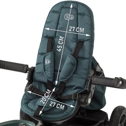 KIDERKRAFT - Triciclo per bambini 5v1 EASYTWIST verde/nero