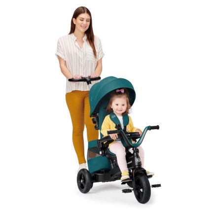 KIDERKRAFT - Triciclo per bambini 5v1 EASYTWIST verde/nero