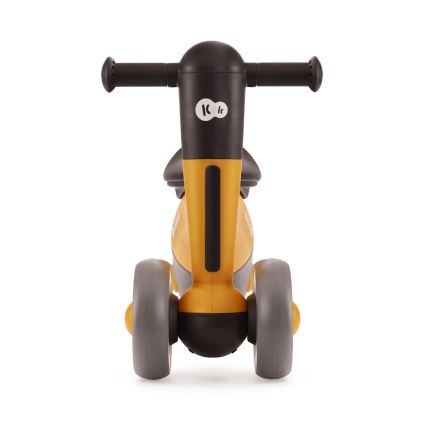 KINDERKRAFT - Bici a spinta MINIBI Premium arancione/grigio