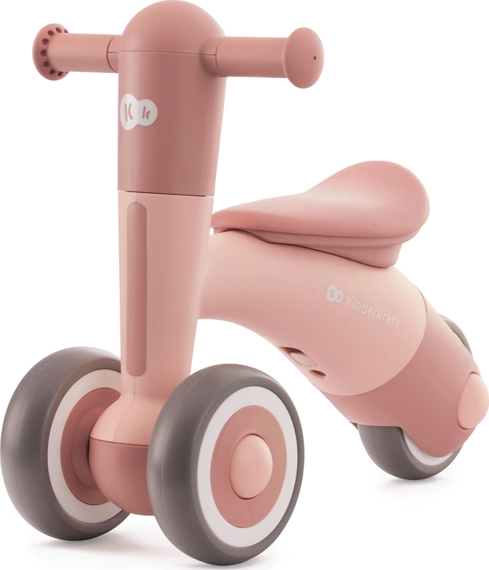 KINDERKRAFT - Bici a spinta MINIBI Premium rosa