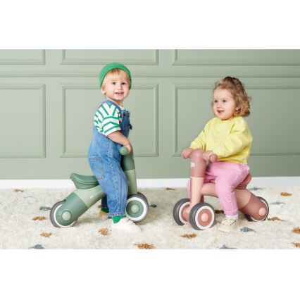 KINDERKRAFT - Bici a spinta MINIBI Premium rosa