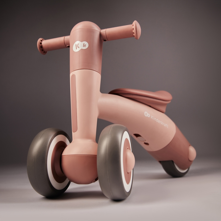 KINDERKRAFT - Bici a spinta MINIBI Premium rosa