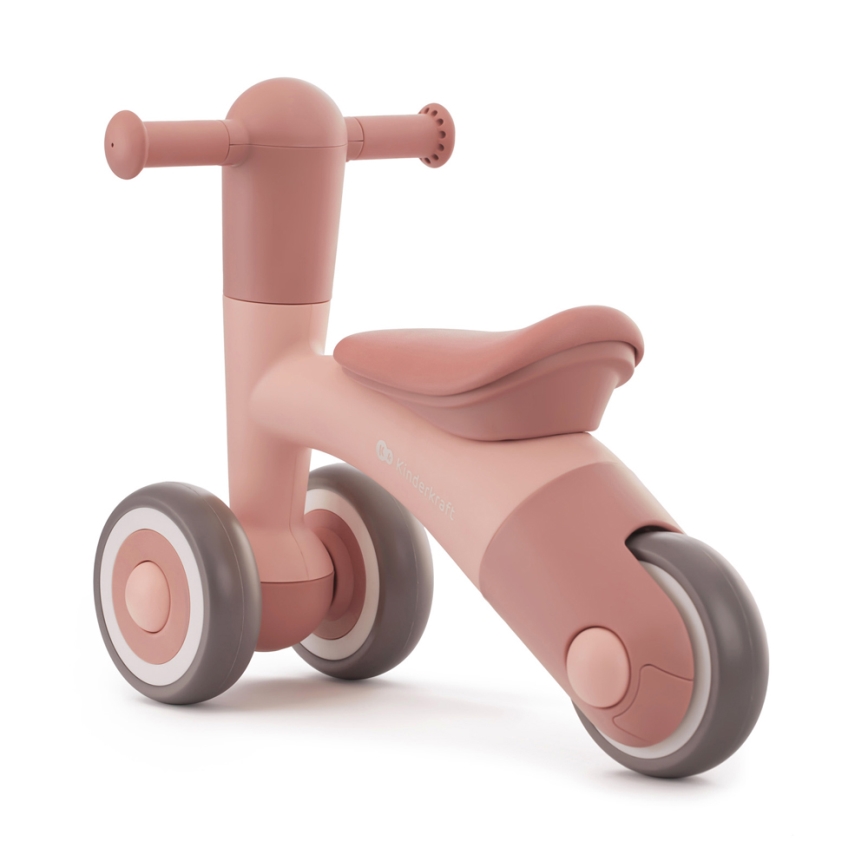 KINDERKRAFT - Bici a spinta MINIBI Premium rosa