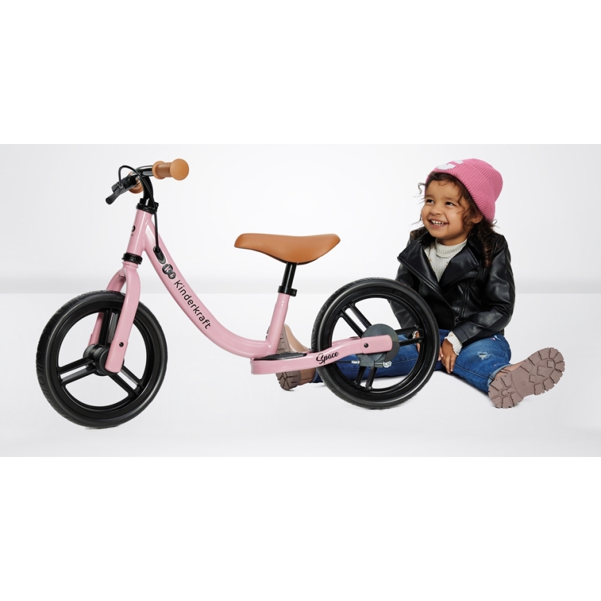 KINDERKRAFT - Bici a spinta SPACE rosa