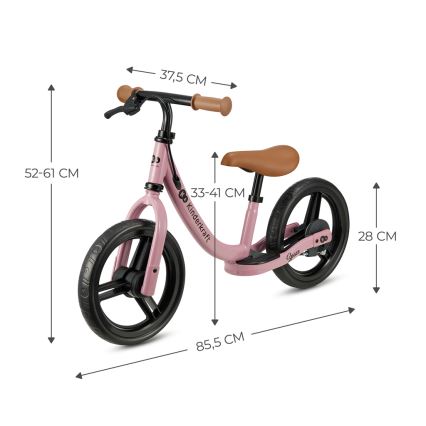 KINDERKRAFT - Bici a spinta SPACE rosa