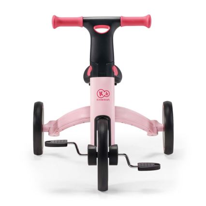 KINDERKRAFT - Bicicletta senza pedali 3 in 1 4TRIKE rosa