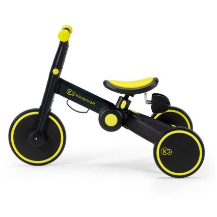 KINDERKRAFT - Bicicletta a spinta per bambini 3in1 4TRIKE giallo/nero