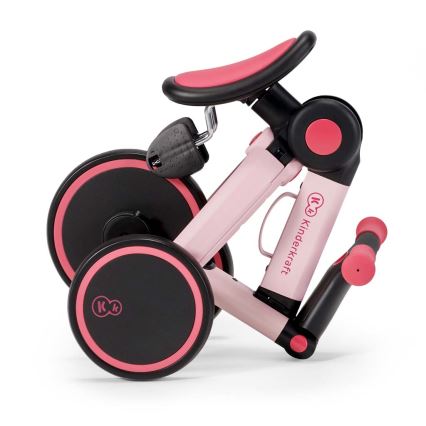 KINDERKRAFT - Bicicletta a spinta per bambini 3in1 4TRIKE rosa