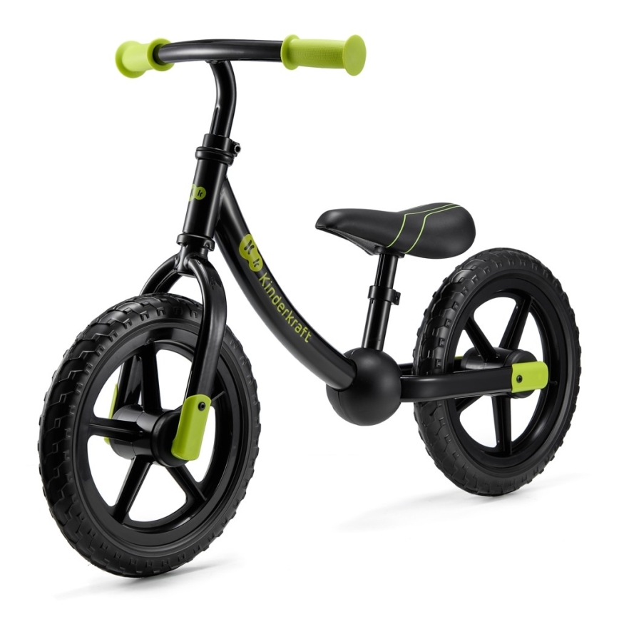KINDERKRAFT - Bicicletta senza pedali 2WAY NEXT nera