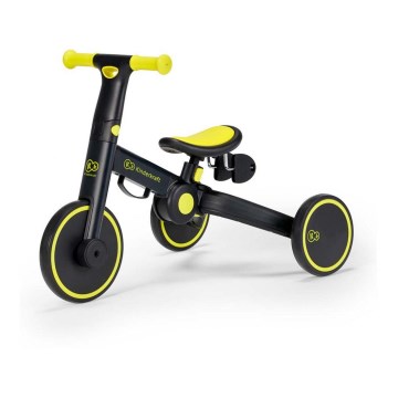 KINDERKRAFT - Bicicletta senza pedali 3 in 1 4TRIKE giallo/nero