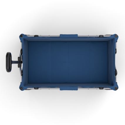 KINDERKRAFT - Carrello da trasporto pieghevole WAGON ROLLSTER blu