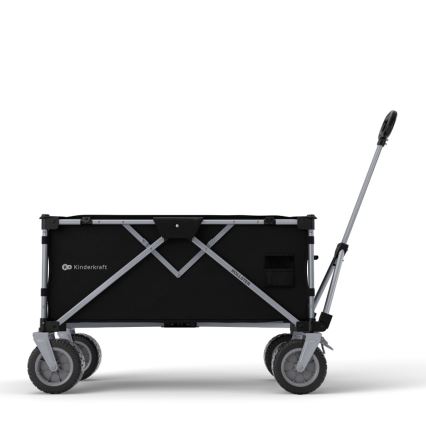 KINDERKRAFT - Carrello pieghevole WAGON ROLLSTER nero