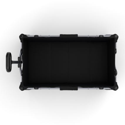 KINDERKRAFT - Carrello pieghevole WAGON ROLLSTER nero