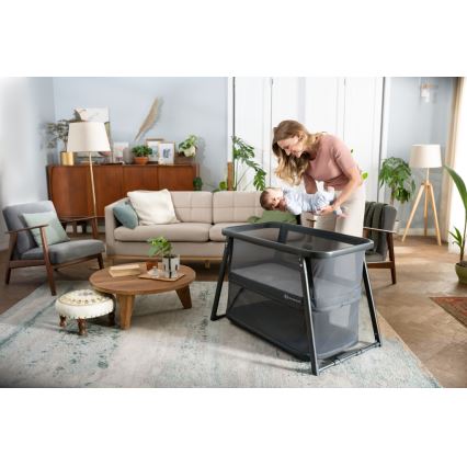 KINDERKRAFT - Culla da viaggio 4in1 SOFI PLUS grigio scuro