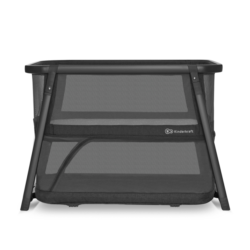 KINDERKRAFT - Culla da viaggio 4in1 SOFI PLUS grigio scuro