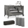 KINDERKRAFT - Culla da viaggio JOY 2 con accessori grigio