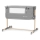 KINDERKRAFT - Culla per bambini NESTE GROW grigio chiaro