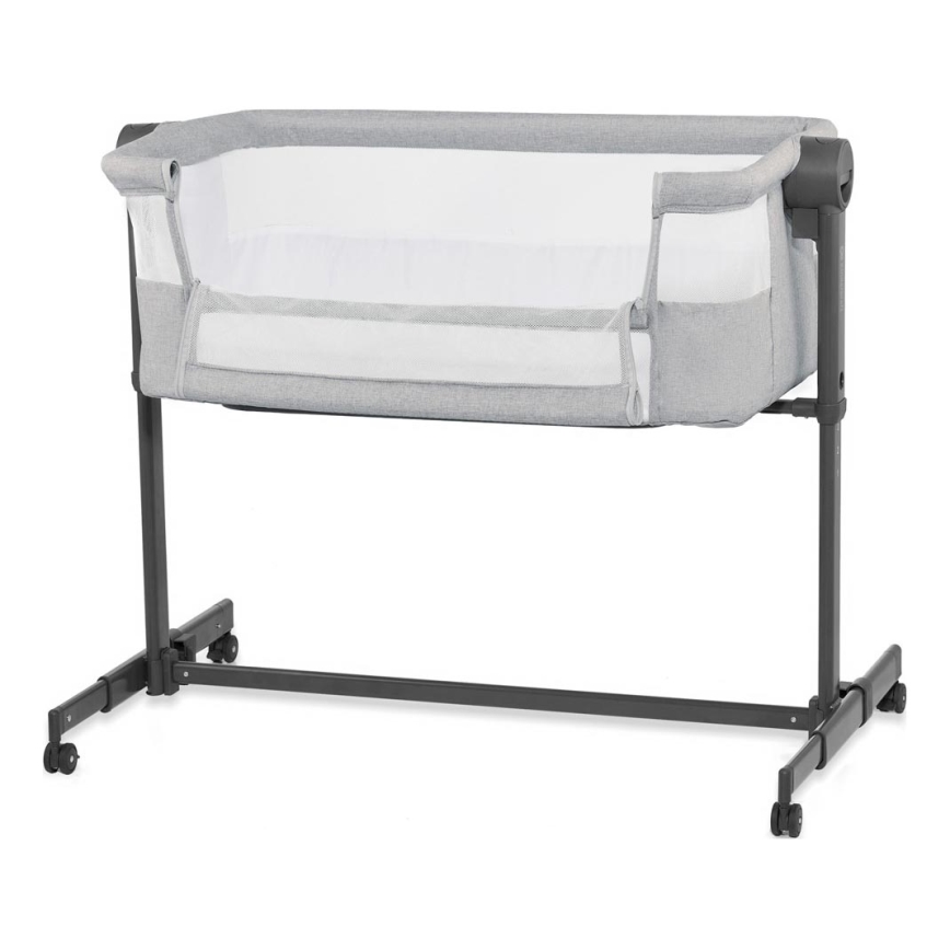 KINDERKRAFT - Culla per bambini NESTE UP 2 grigio chiaro