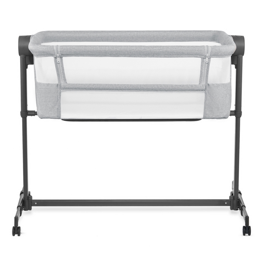 KINDERKRAFT - Culla per bambini NESTE UP 2 grigio chiaro